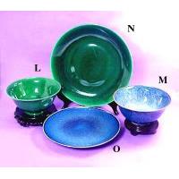 Monochrome Glaze Plate & Bowl